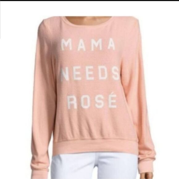 Wildfox Mama Needs some Rose Sweatshirt sz XS - Picture 1 of 5